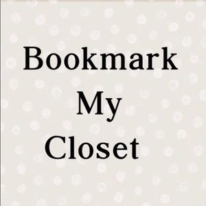 Bookmark my Closet, make bundles and leave a offer